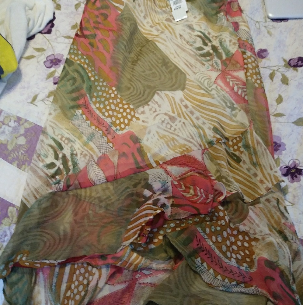 Zero Zero Below Knee Skirt